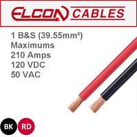 Battery and Starter Cable 1AWG 30m Rolls