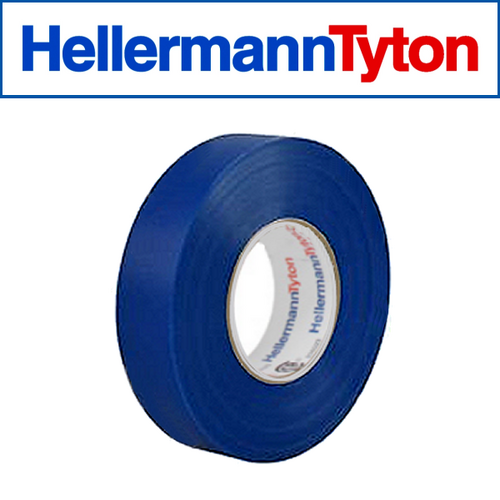 Helatape PVC Tape .15 x 19mm Blue 20m Roll