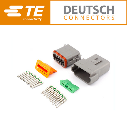 Deutsch DT Kit 12 Way Grey 13A 2mm²