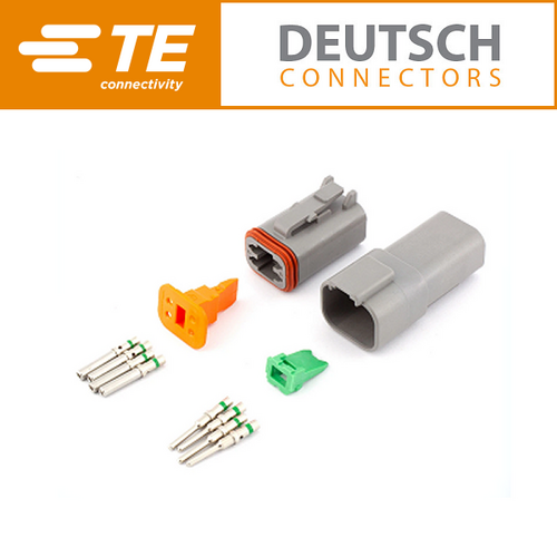 Deutsch DT Kit 4 Way Grey 13A 2mm²