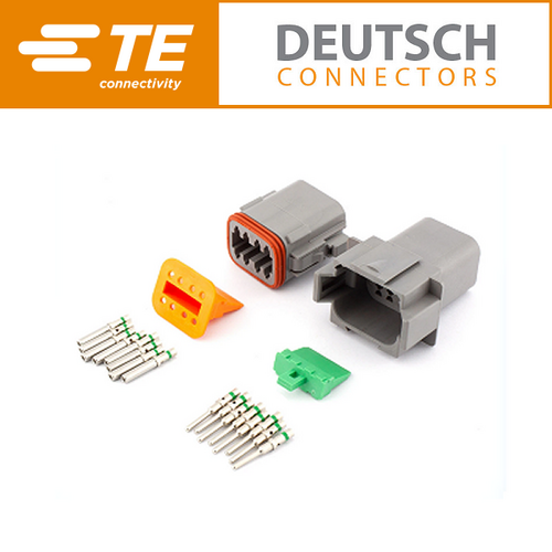 Deutsch DT Kit 8 Way Grey 13A 2mm²